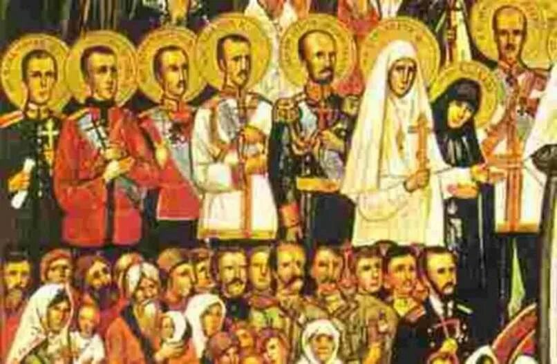 Русские святые мученики. РПЦЗ иконы алапаевских мучеников.