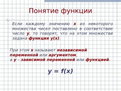 Множество основных функций