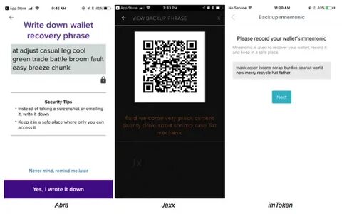 Mnemonic wallet