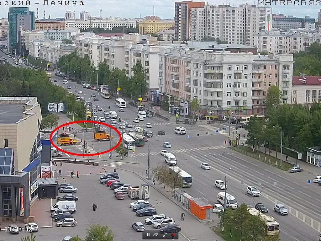 В Челябинске достроят высотное здание на проспекте Ленина, скрин