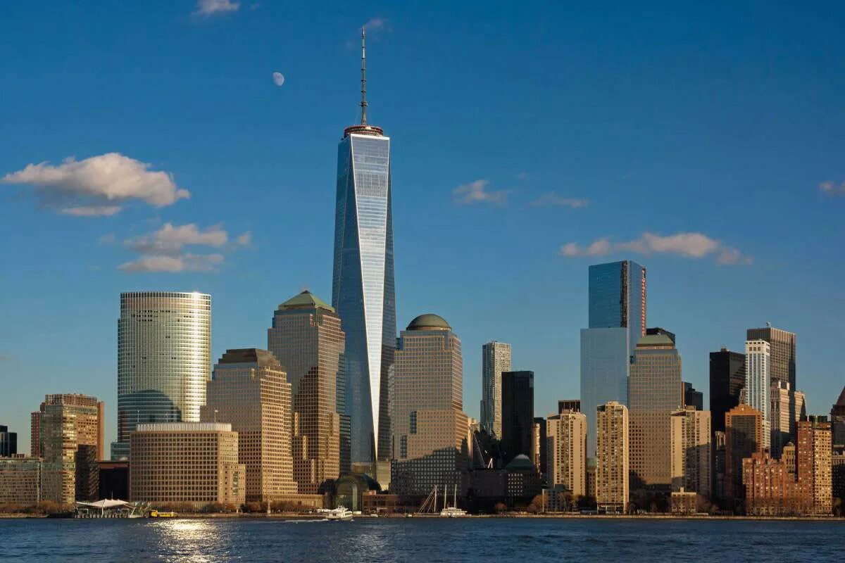 Остров небоскребов. Башни ВТЦ В Нью-Йорке. ВТЦ 1 башня свободы. Всемирный торговый центр 1 (Нью-Йорк, США). Небоскреб ВТЦ В Нью Йорке.