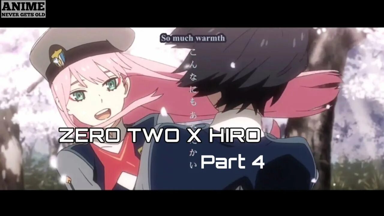 Being a zero. Zero two. zero two x hiro parichki.