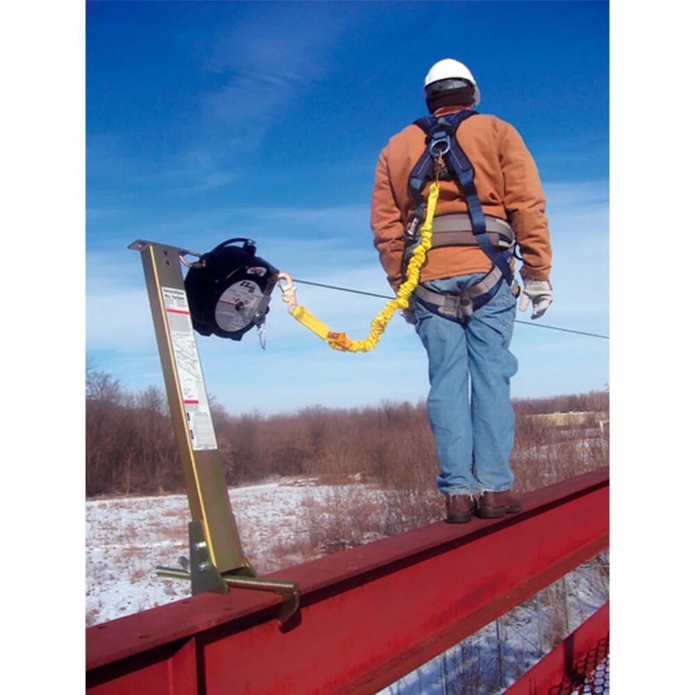 Страховочный трос на кровле. Анкерная линия для безопасного выполнения работ. Линия анкерная 3m dbi sala ez line. Стационарная анкерная линия. Горизонтальная анкерная линия dbi-sala®ez-line.