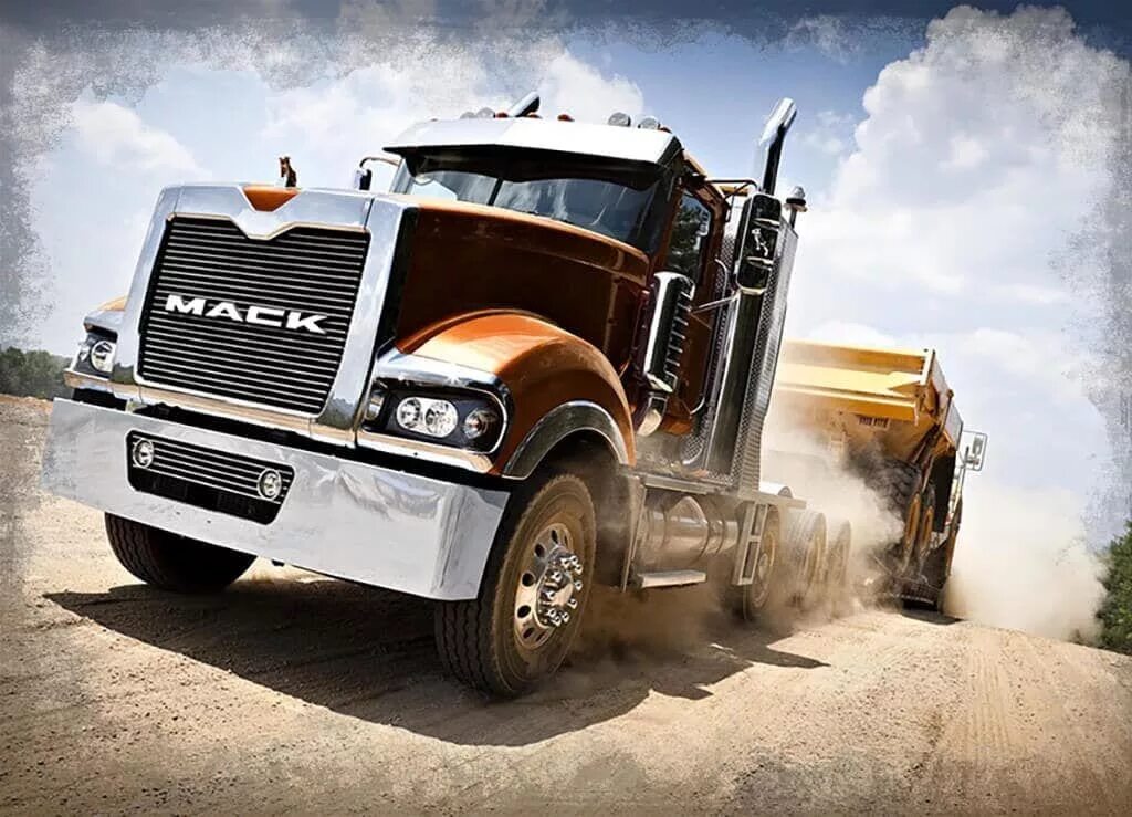 10 самых грузовиков. Mack Titan 10. Американские тягачи Mack. Фура Mack Titan. Mack грузовик 1900.