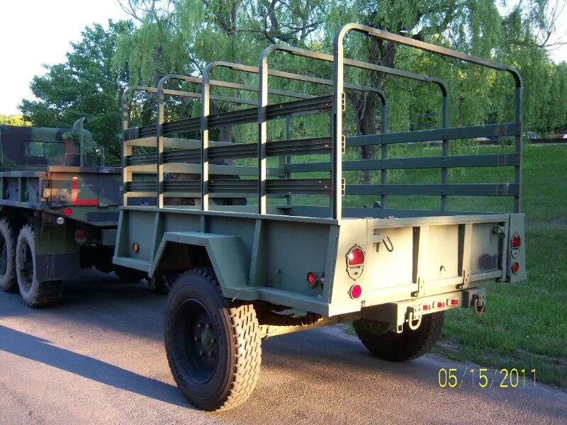 Trailer made. Прицеп msp-454. m105. dragon gun trailer m55.