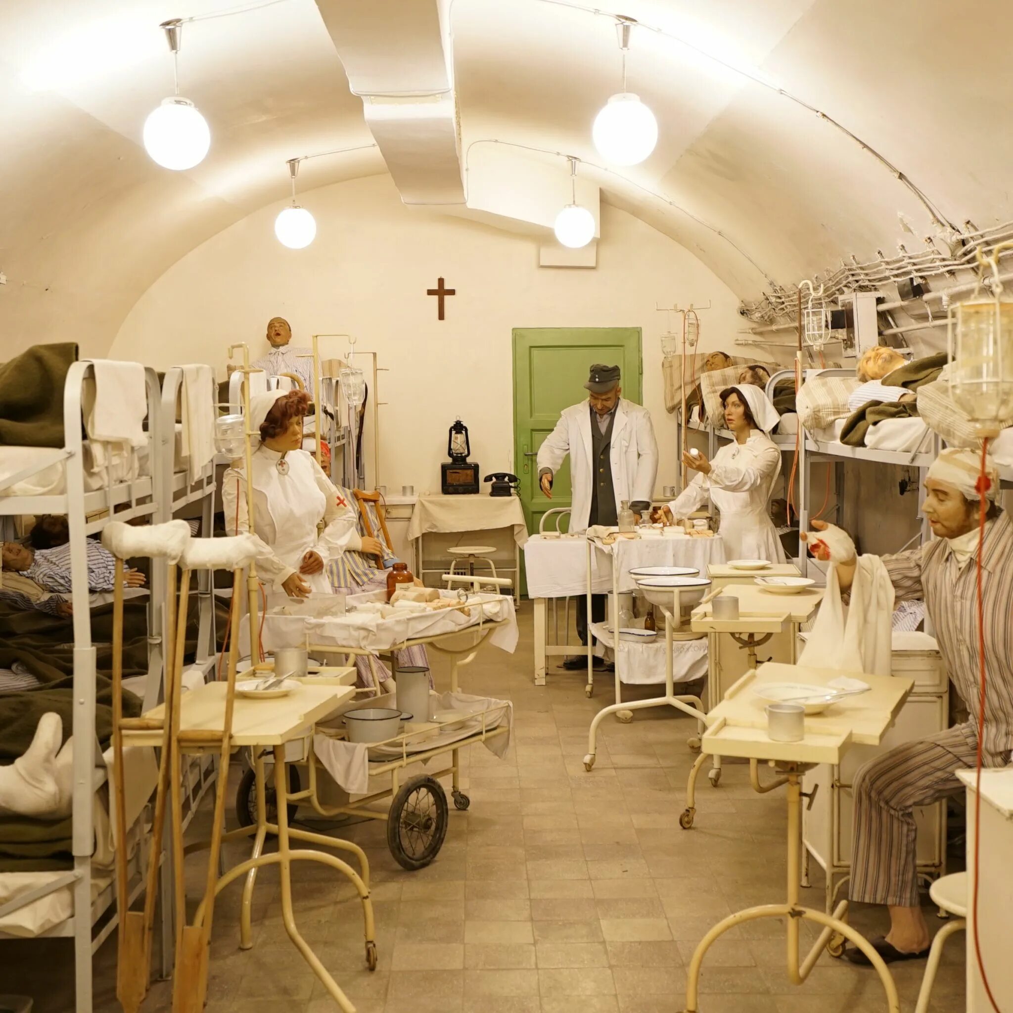 The museum is the hospital