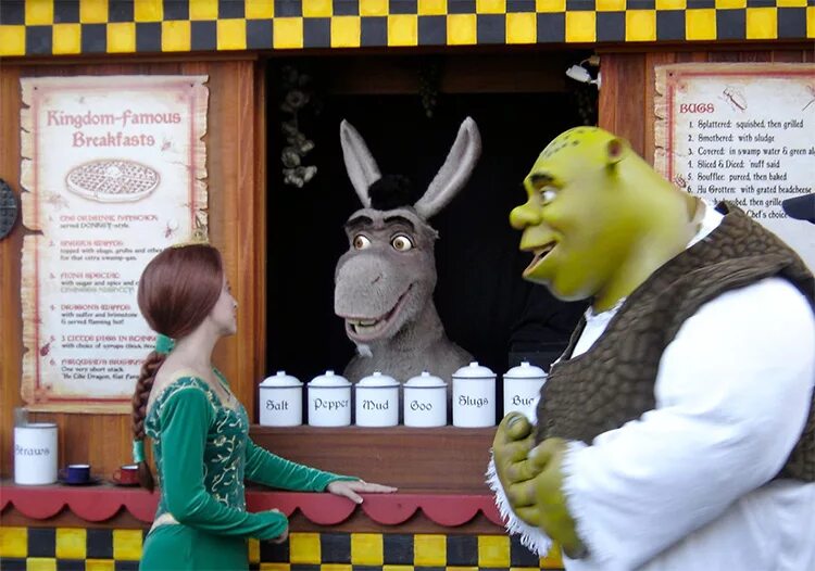 закулисье шрек играть