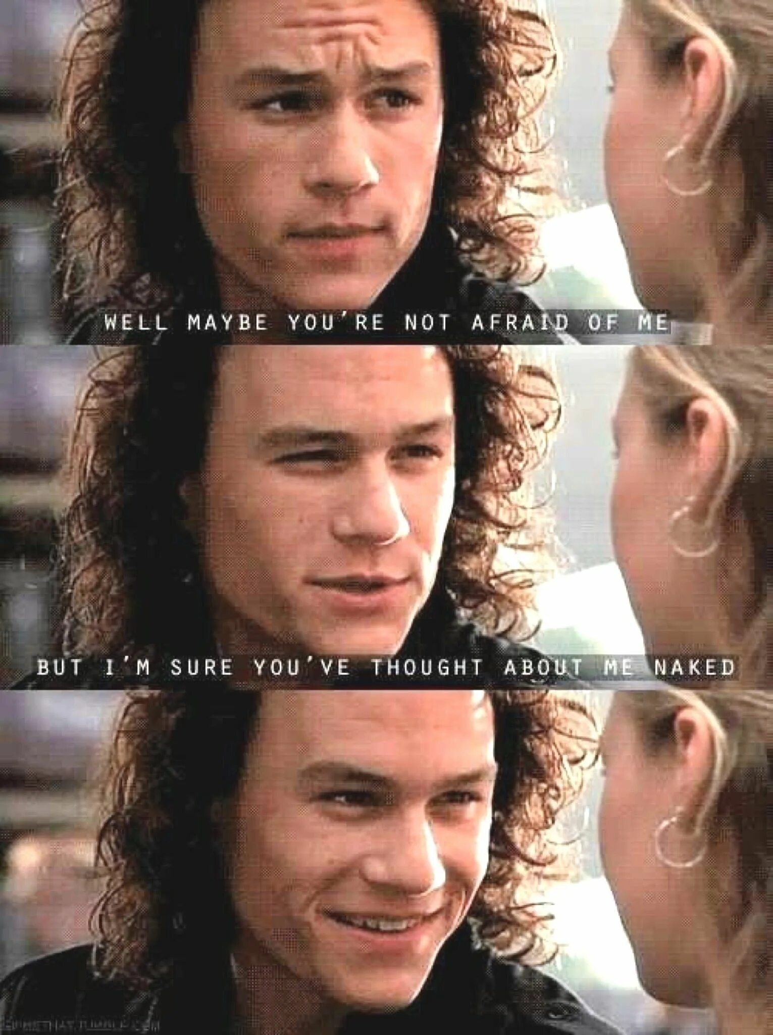 Thing of me once