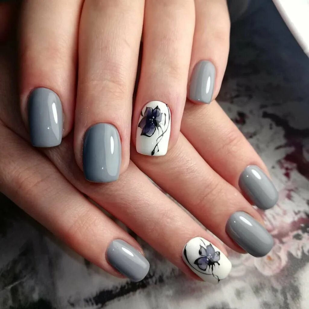 маникюр на новый год.