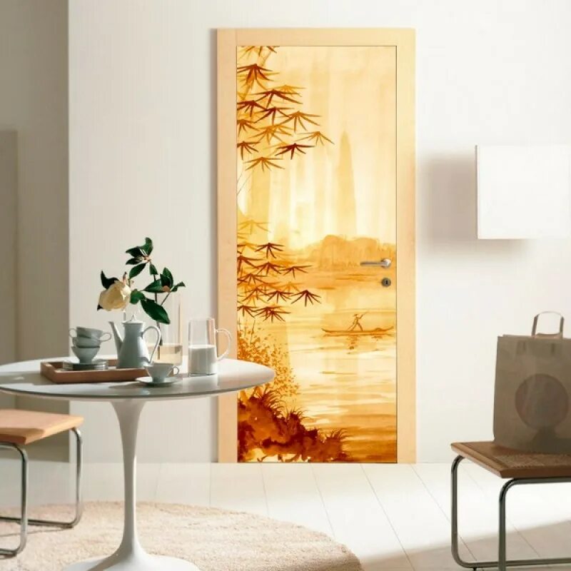 Наклеивание обоев. Клейка картины. Склеивание ткани. Оклеивание стен обоями. Клейка картины.