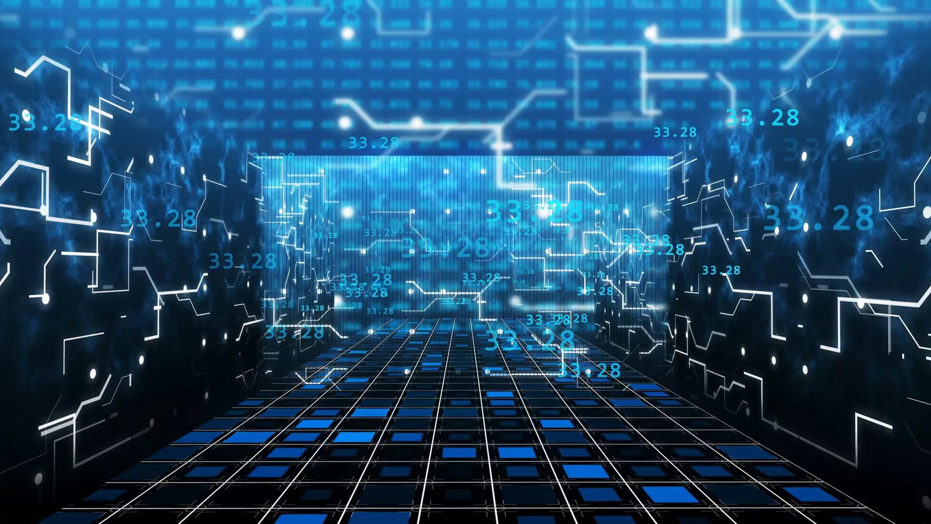 Геометрическая абстракция. Light data. Фон технологии. Light data. Технологичный фон.