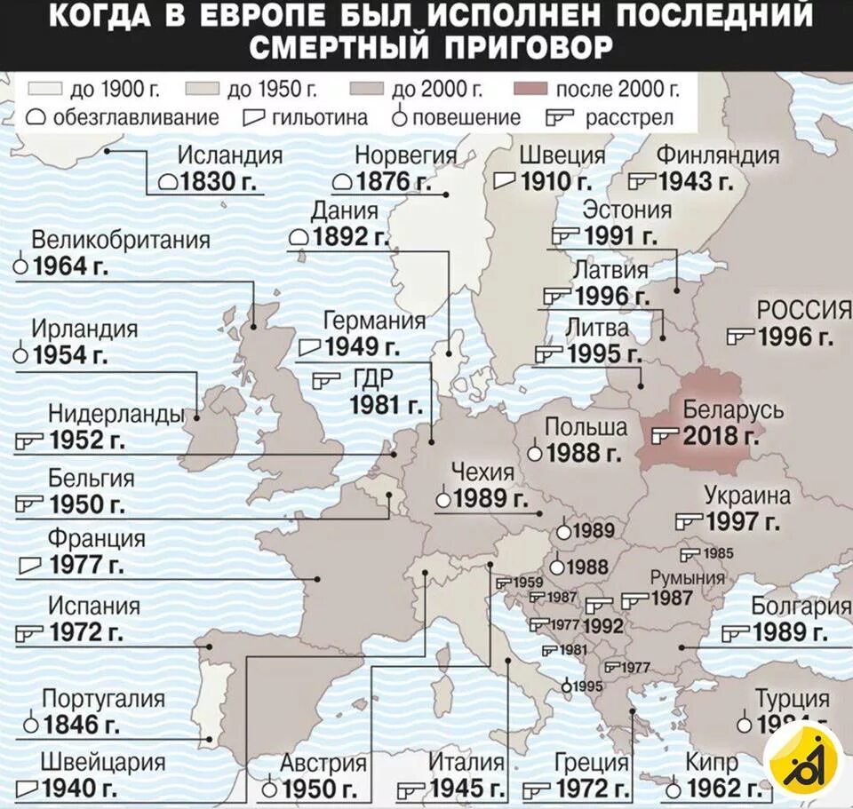 Статистика смертной казни в мире. Последняя смертная казнь в мире карта. Карта смертная казнь в Европе. Страны отменившие смертную казнь.