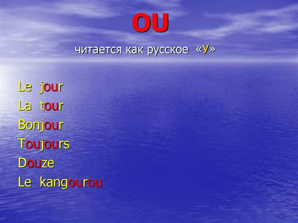 Французский язык чтение буквосочетаний. Ou как читается. Буквосочетание ou во французском языке. Чтение ou во французском. День как произносится