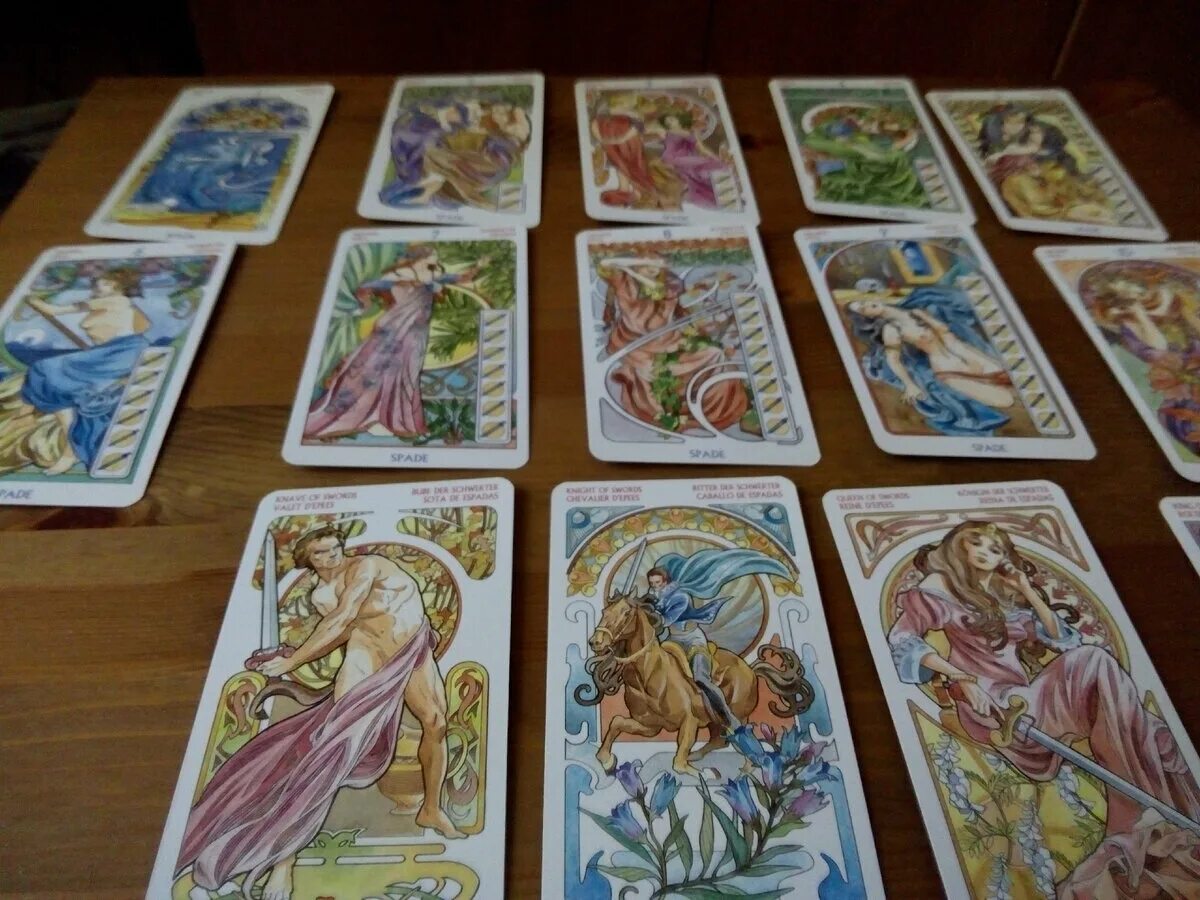 Таро с 15 апреля дева 2025. Колода таро encore. encore tarot галерея. таро галерея. art nouveau tarot. таро children of litha.
