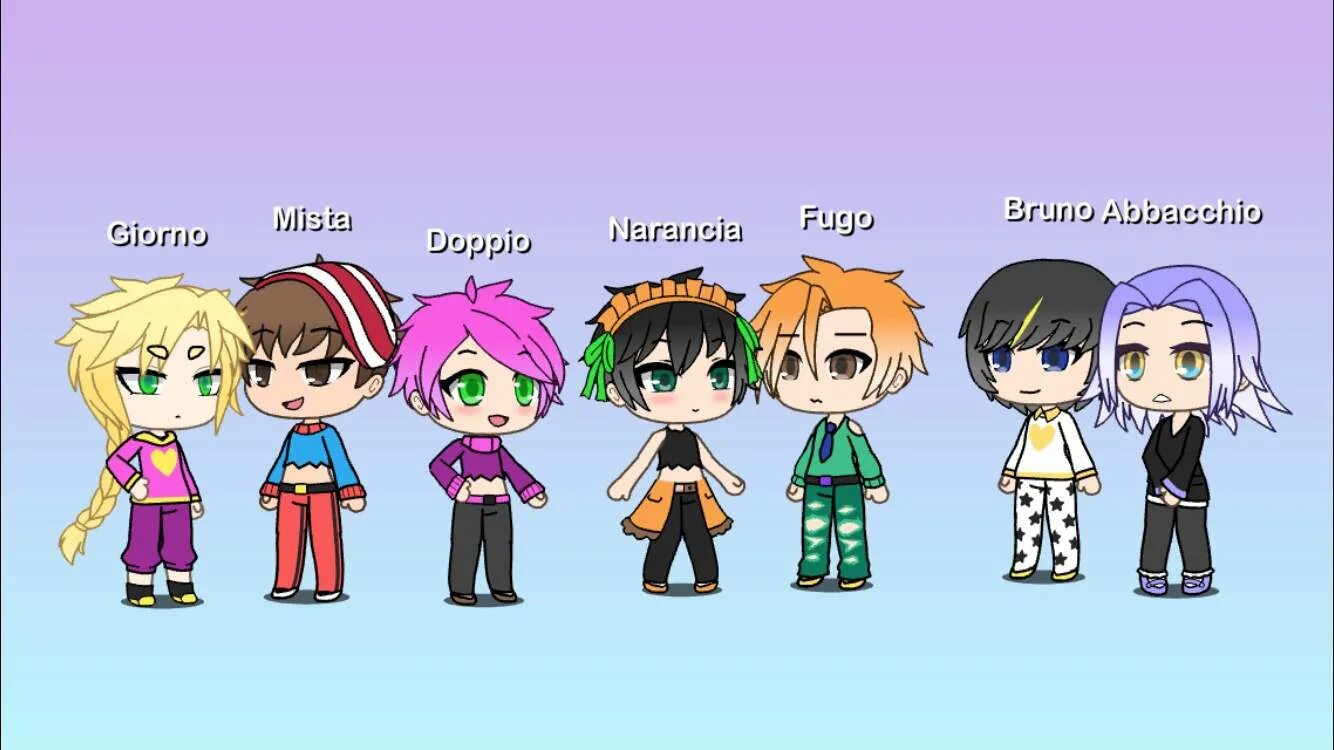 джотаро и дельфин. джоджо gacha life. гача джоджо. джоджо арт. джотаро куджо.