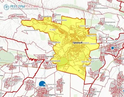 Где находится город грозный