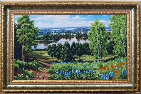 Пейзаж бисером