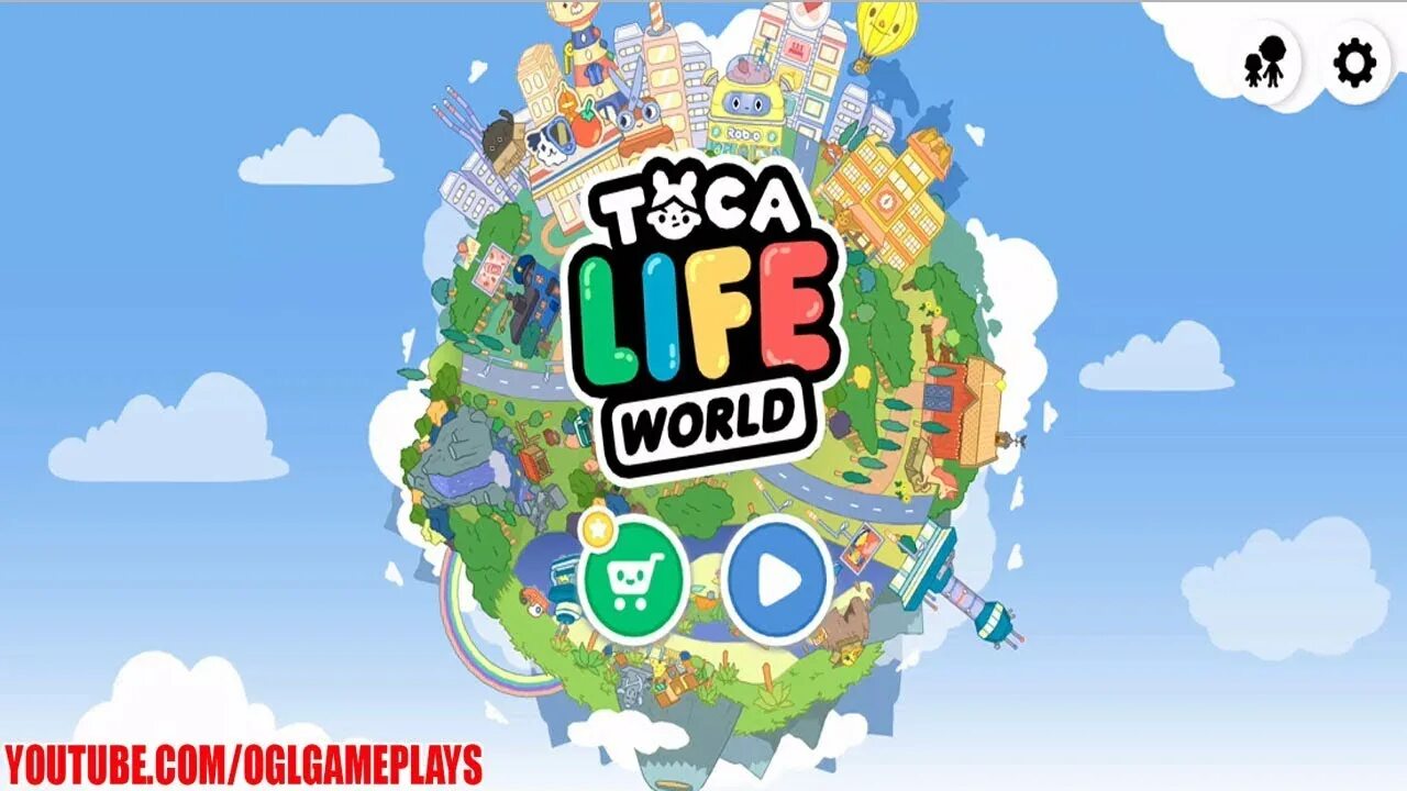 Toca world game. Toca world game