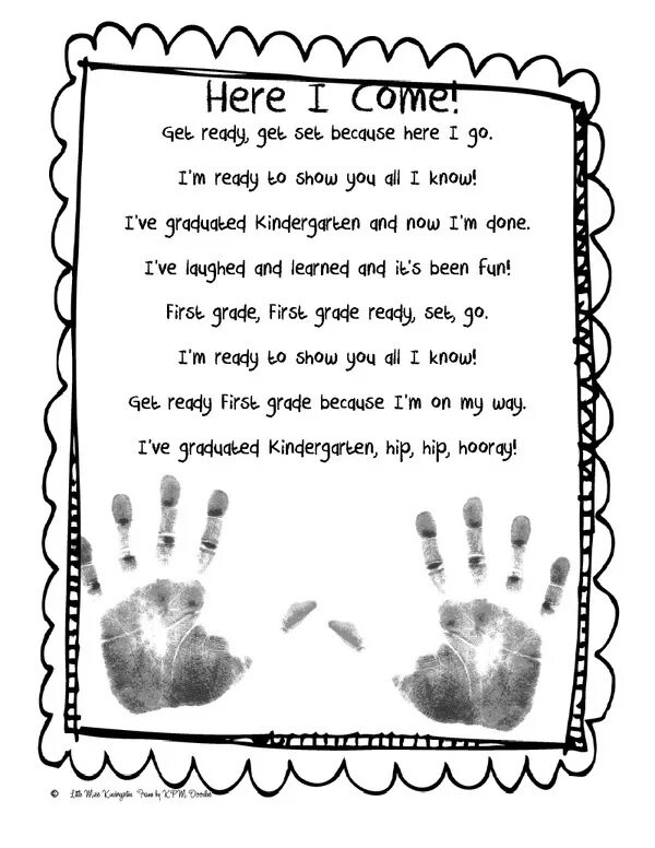Get ready for first. Poems for kindergarten. graduation poems for kindergarten. rhymes for graduation in kindergarten. kindergarten poems for kids.