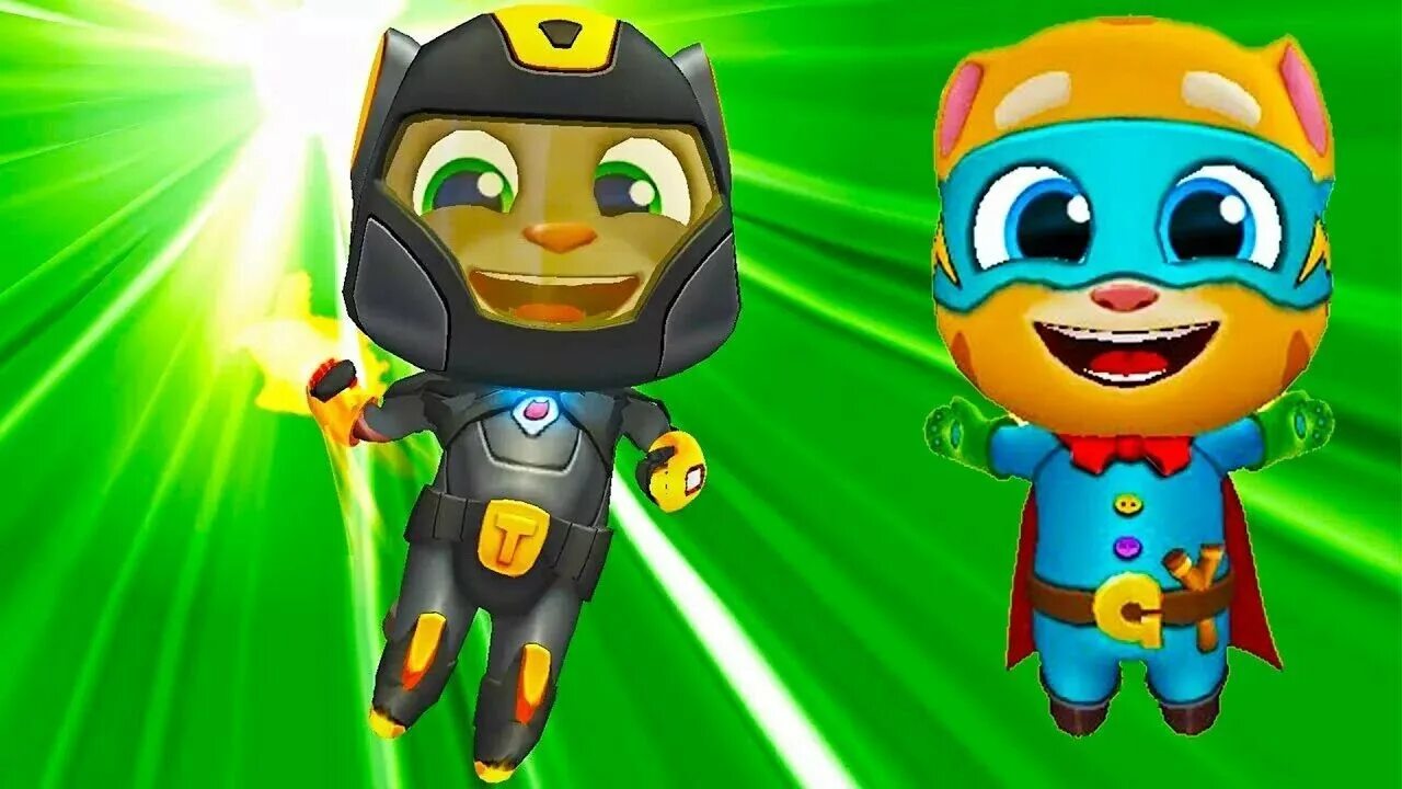 Tom hero dash. Джинджер Супергерой. Том герои Джинджер. Говорящий том герой и Джинджер. Talking Tom Hero Dash супер Джинджер.