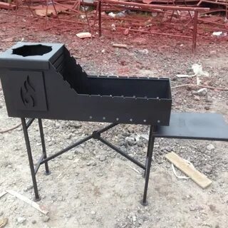 Мангал с казаном своими руками