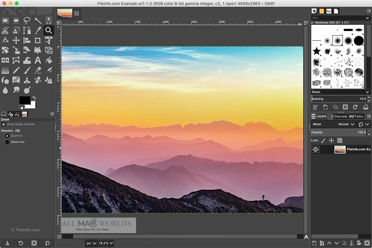 Image manipulation program