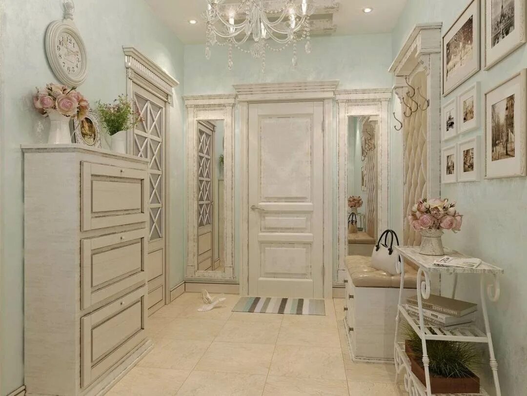 Прихожая в стиле прованс Lavanda-decor Дзен
