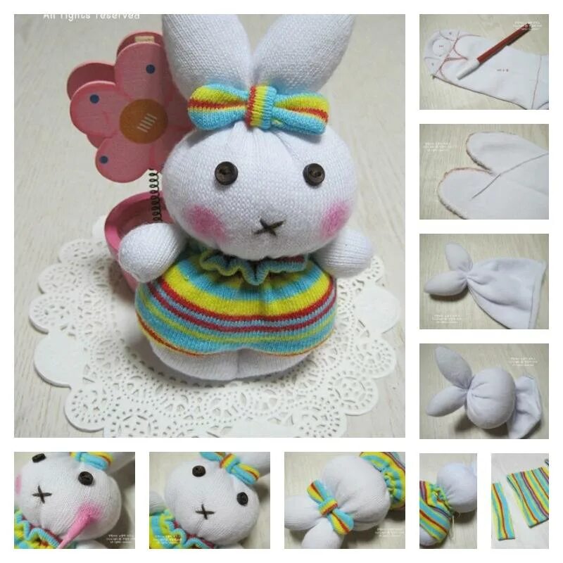 Игрушки из носков пошагово. Игрушка из носка пошагово. Мягкие игрушки своими руками для начинающих пошагово. Мягкая игрушка из носка. Мягкие игрушки своими руками для начинающих пошагово.