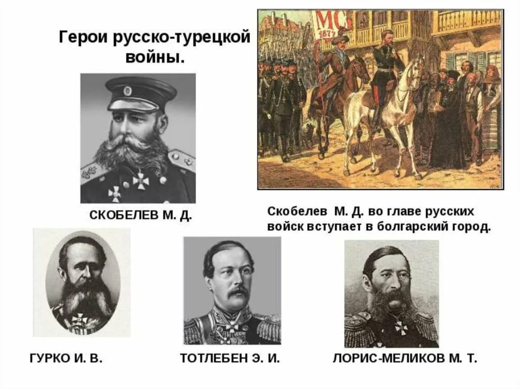 Русско турецкая 1877 1878 полководцы. Герои русско-турецкой войны 1877-1878. Личности турецкой войны 1877-1878. Известные военачальники русско турецкой войны 1877-1878. Полководцы русско турецкой войны 1877.