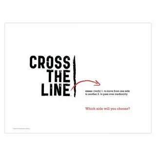 Cross the line