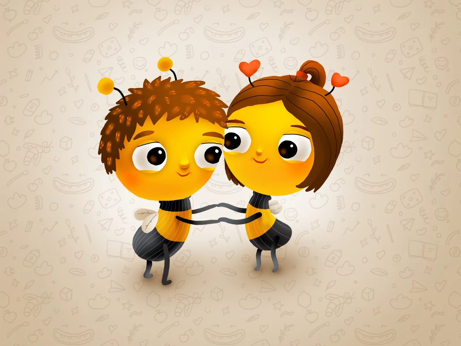 My friends baby. Милые пчёлки картинки. 6 friends children cartoon.