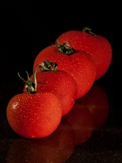 Красные фрукты и овощи