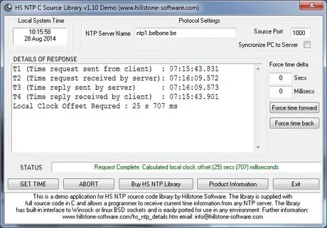 Ntp client