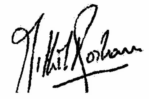 Real signature