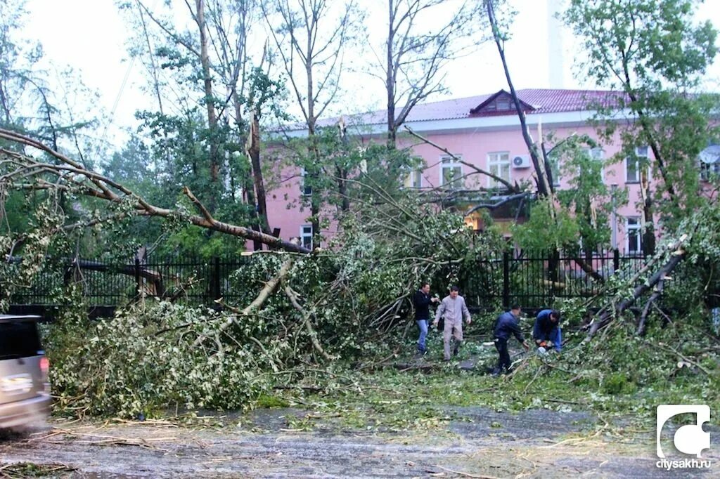 Ураган на камчатке