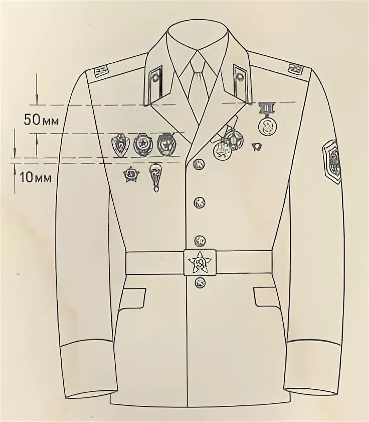 Где крепятся знаки. Размещение фурнитуры на парадной форме. Парадный китель значки. Расположение знаков на парадной форме. Китель военный значки.