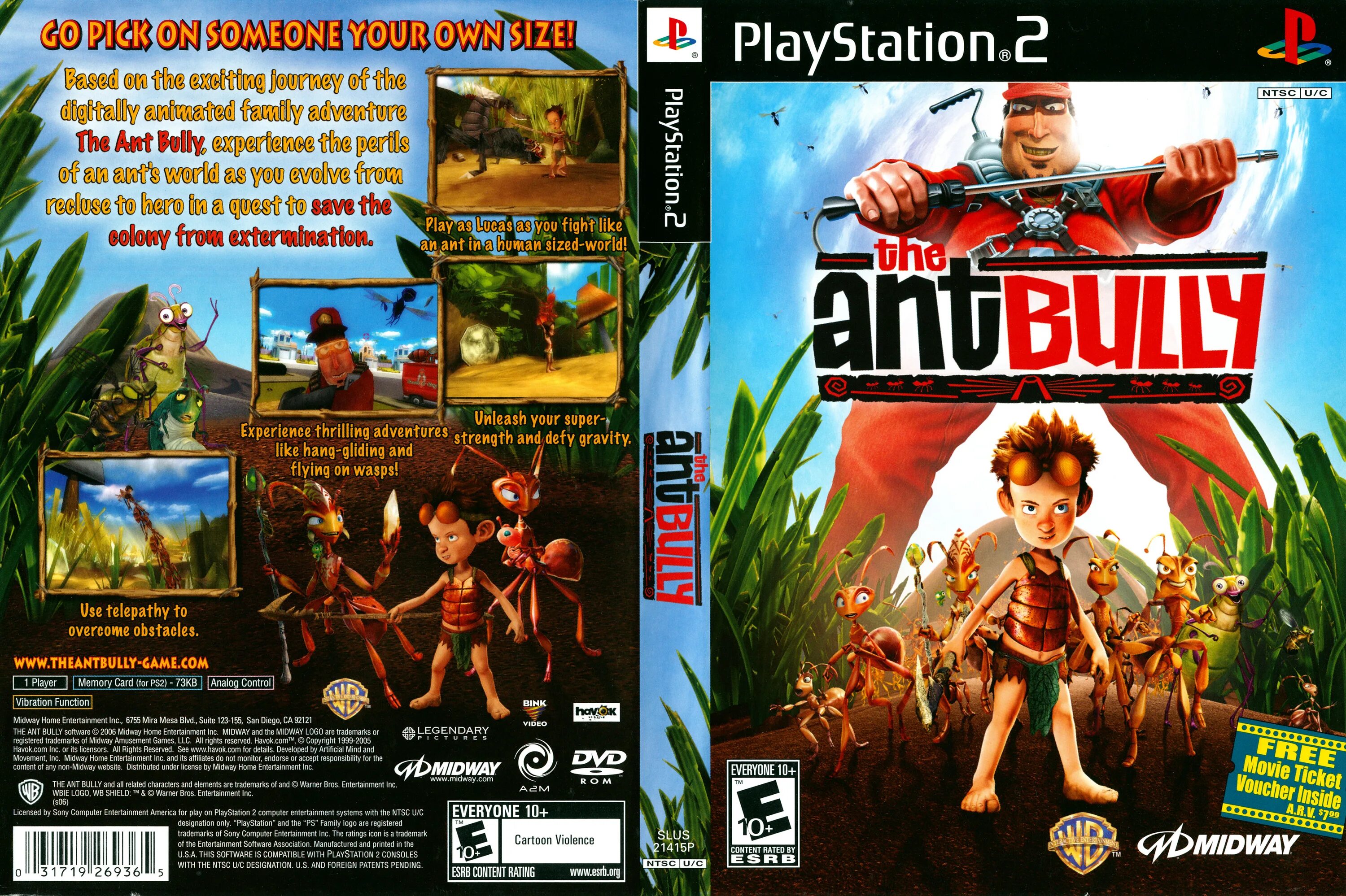 Bully ps2. Bully пс2. PLAYSTATION 2 the Ant Bully русская версия. Bully ps2 обложка. The Ant Bully игра.