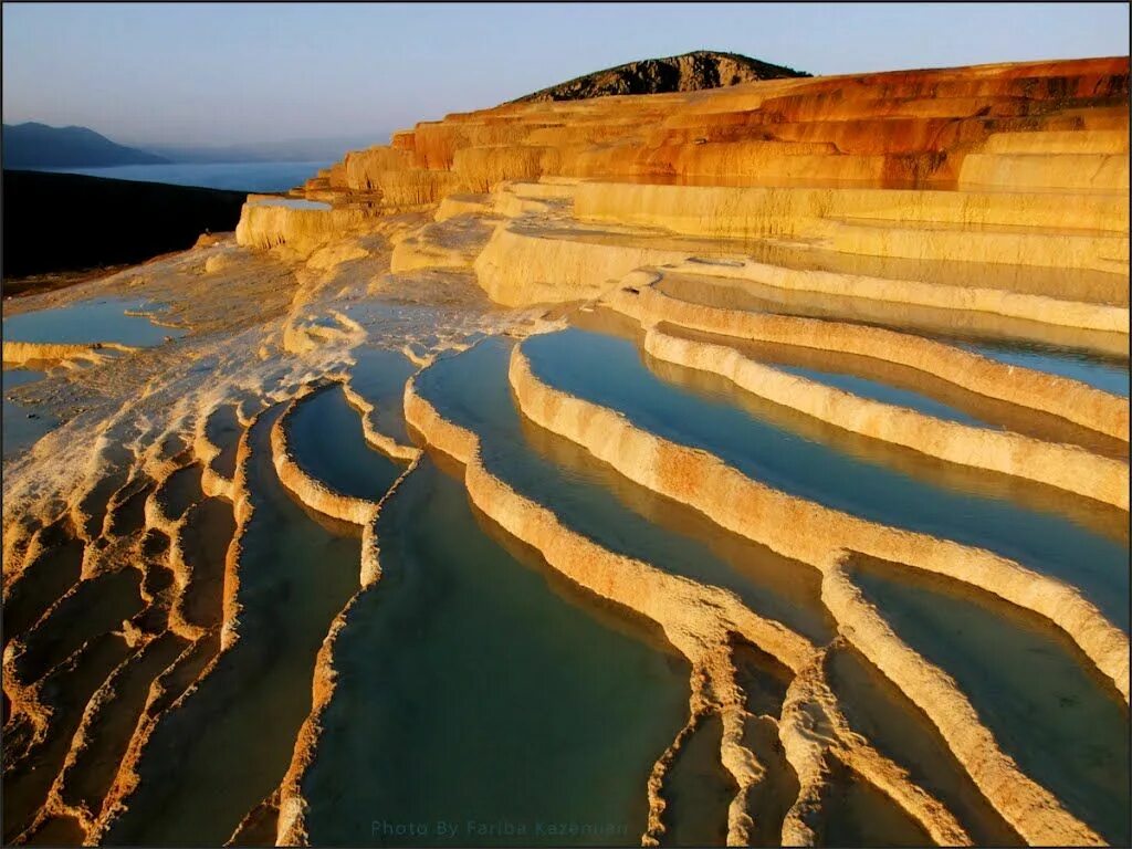 World bing. Травертиновые террасы Badab-e Surt, Иран. Бадаб-е сурт. Травертиновые террасы Бадаб-е сурт. Бадаб-э-сурт, Иран.