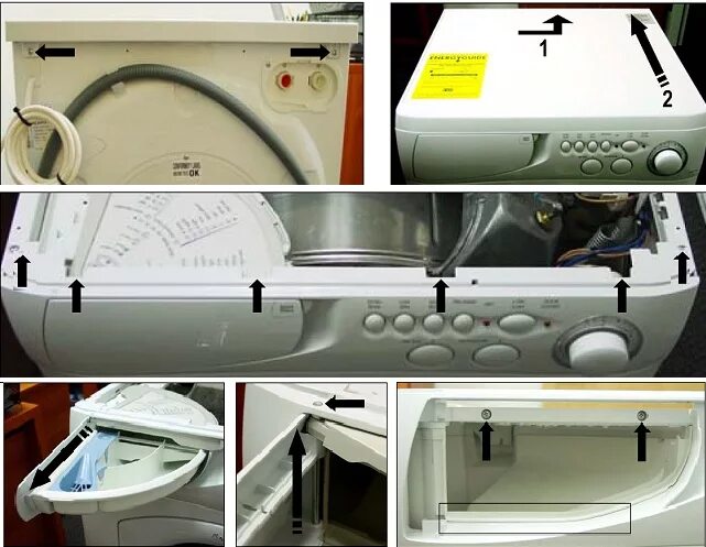 Как открыть стиральную машину хотпоинт аристон. Стиральная машина Margherita 2000.