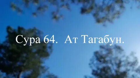 Сура 64