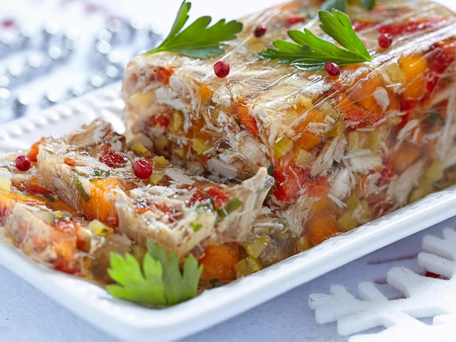 Как сделать заливное из курицы