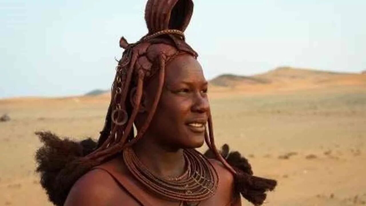 Племя Химба. Племя Химба женщины. Дети племени Химба в полный рост.