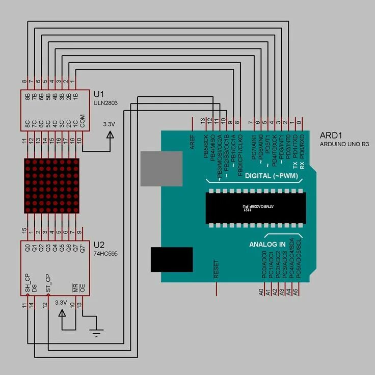Сдвиговые регистры arduino