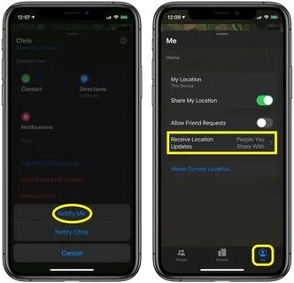 Notification update