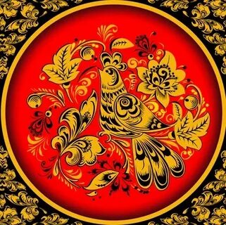 Футаж хохлома