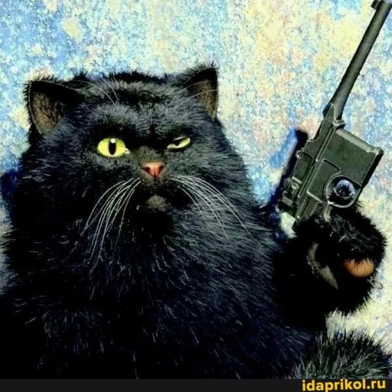 Кот с автоматом мем #memes #nekopara #neko 2021 Мемный уголок любителей кошкодевочек NEKOPARA ВКонта