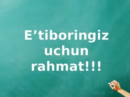 Etiboringiz uchun rahmat foto