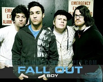 Be fallen out