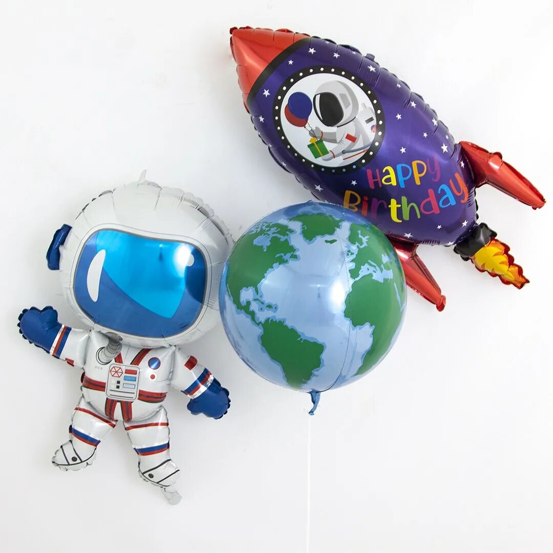 Шар космонавт Грабо. Космические воздушные шары. Ракета с воздушным шариком. Космонавт с шариками.