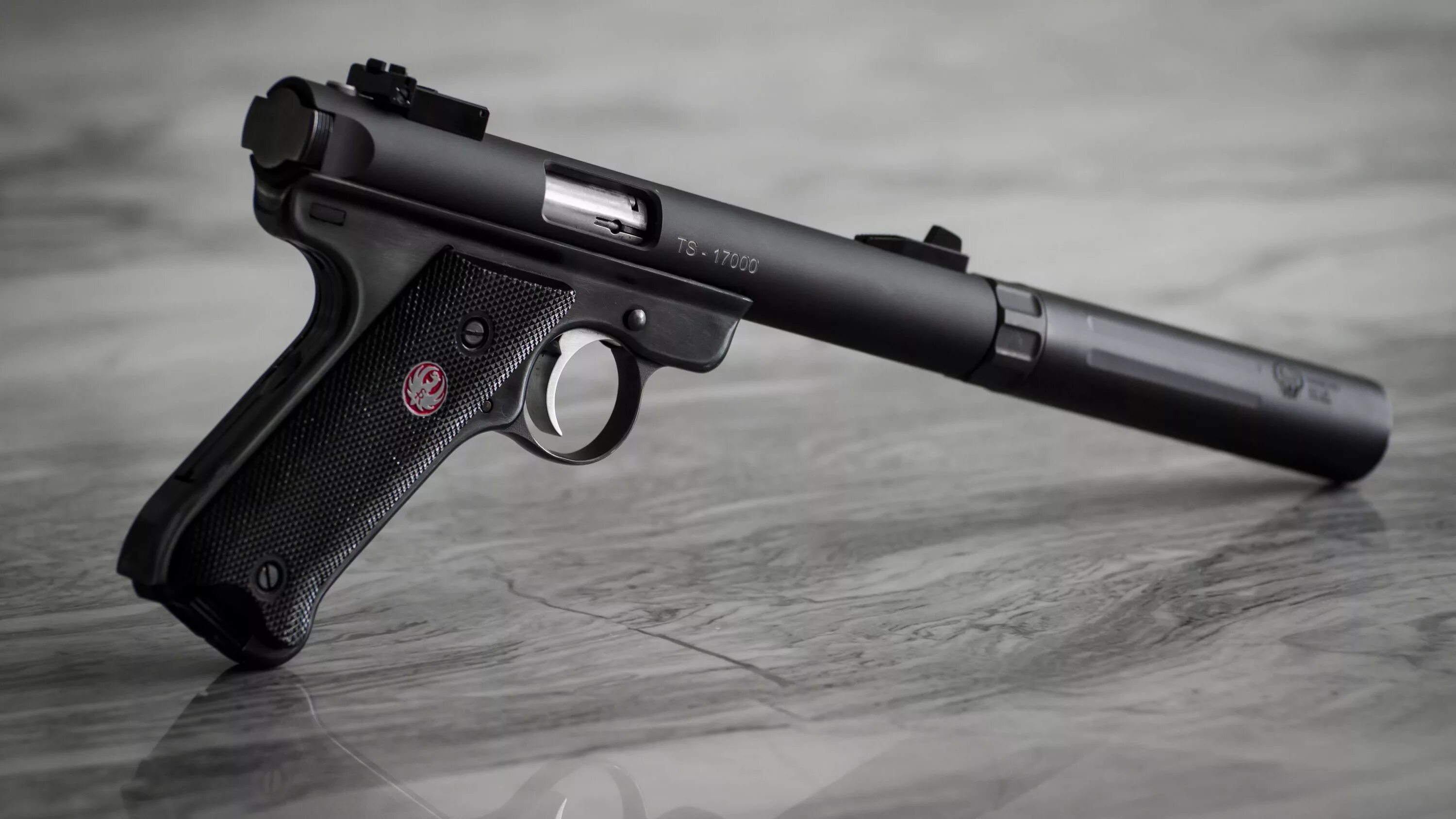 Gun steel. Рюгер mk3. Ruger Mark IV 22lr с глушителем.